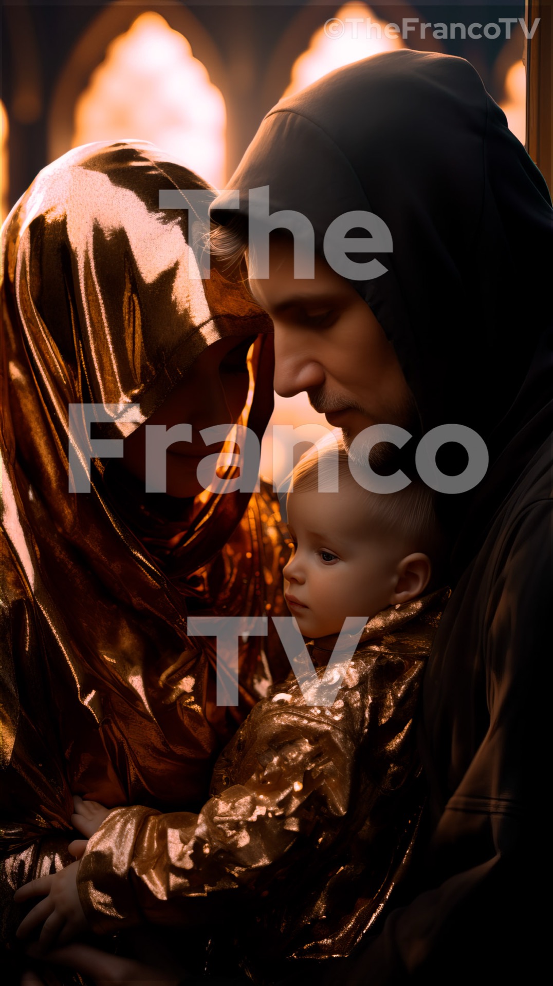 Futuristic Holy Family 4