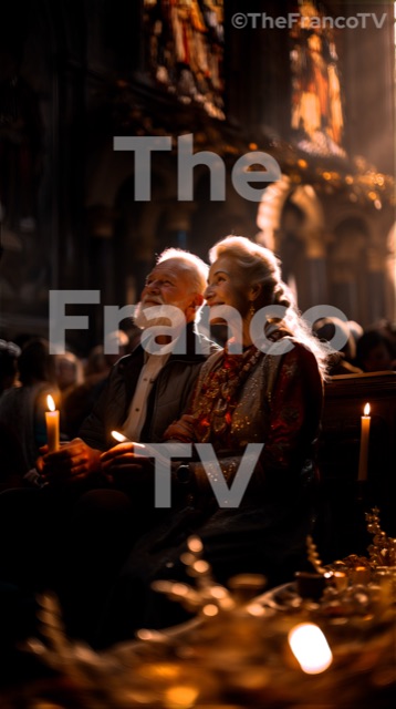 Old Catholic Couple